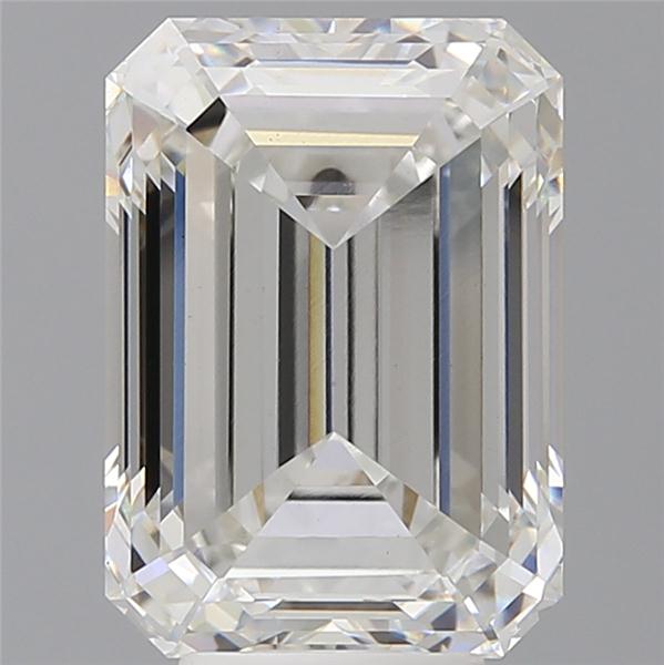 6.56 ct. emerald Lab Grown Diamond front image