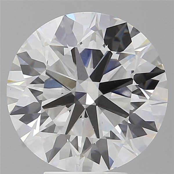 5.54 ct. round Lab Grown Diamond front image