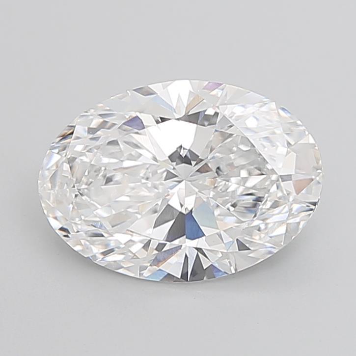 6.01 ct. oval Lab Grown Diamond front image