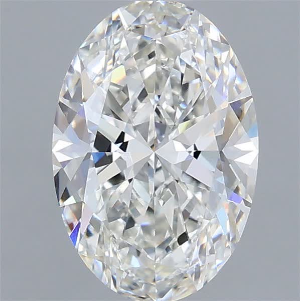 1.59 ct. oval Lab Grown Diamond front image