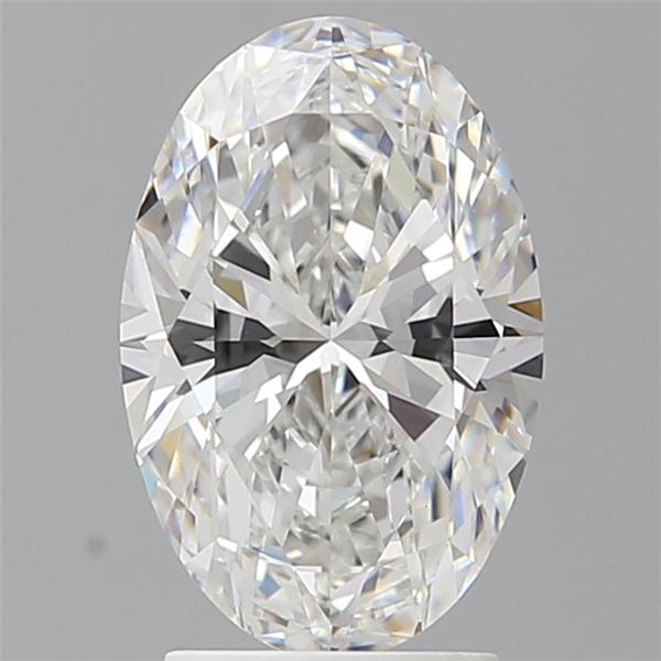 2.54 ct. oval Lab Grown Diamond front image