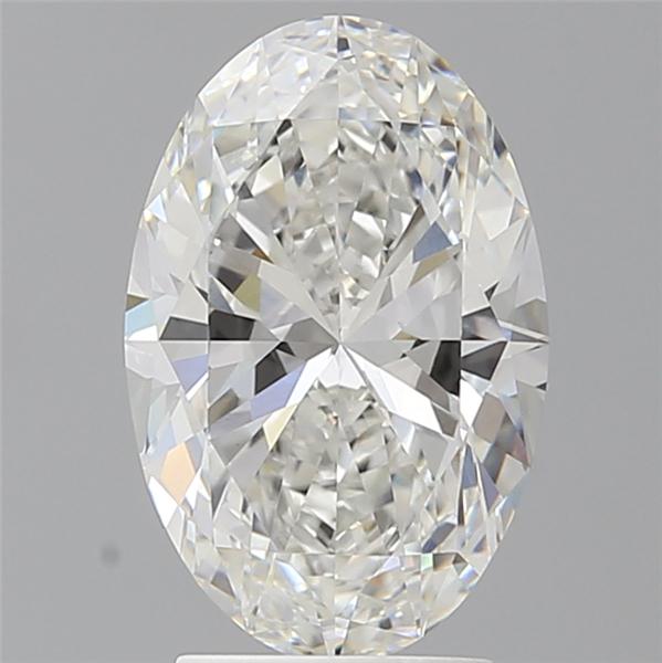 3.05 ct. oval Lab Grown Diamond front image