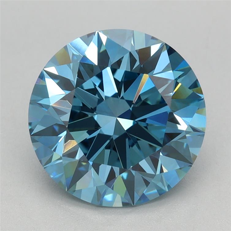 2.10 ct. round Lab Grown Diamond front image