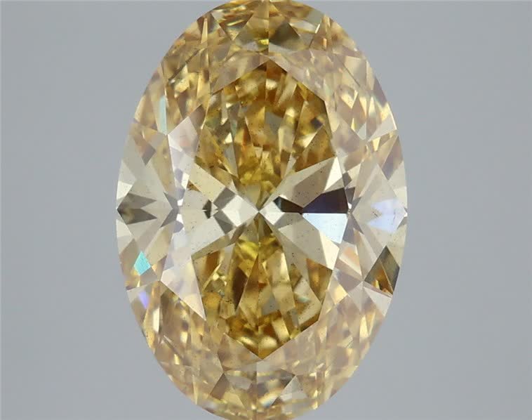 3.56 ct. oval Lab Grown Diamond front image