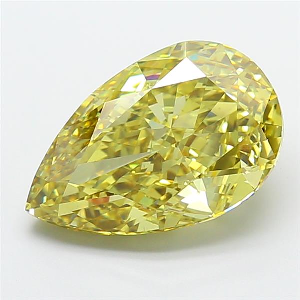 7.36 ct. pear Lab Grown Diamond front image