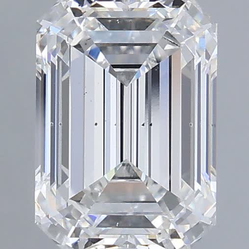 2.06 carat e VS2 EX Cut IGI emerald diamond