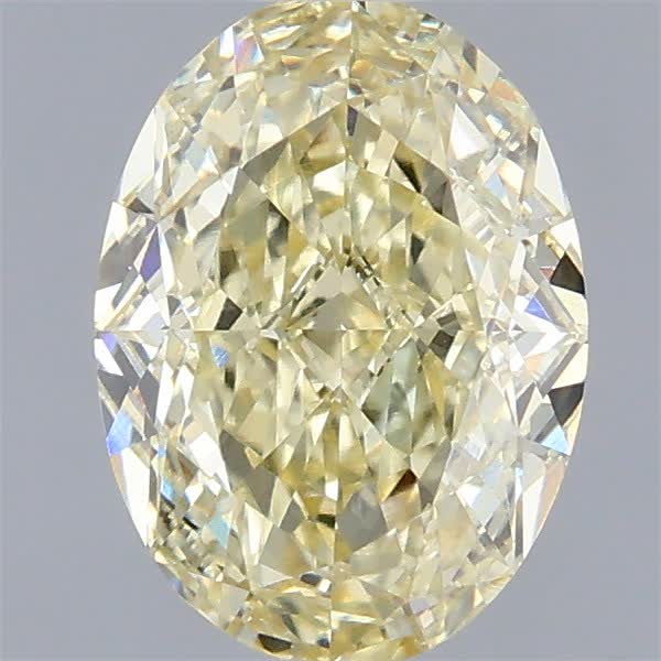 1.10 ct. oval Lab Grown Diamond front image