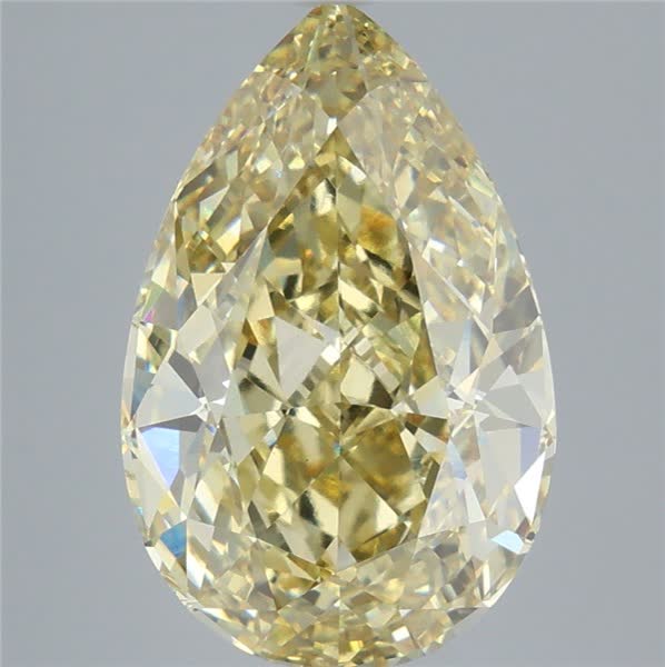 7.05 ct. pear Lab Grown Diamond front image