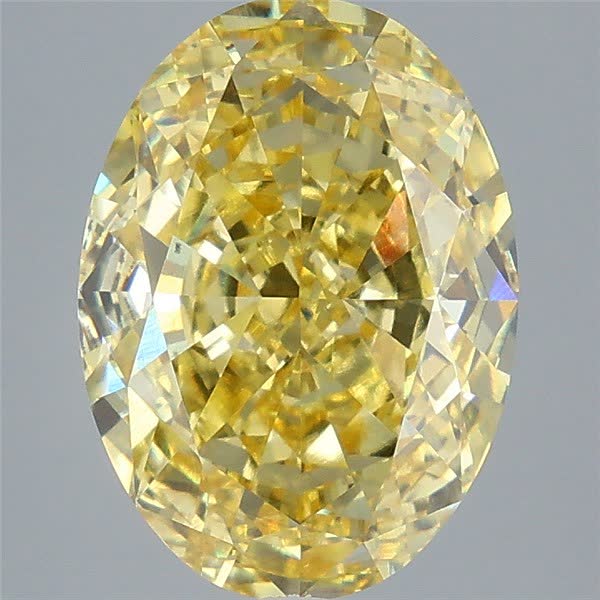 5.09 ct. oval Lab Grown Diamond front image
