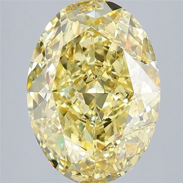 5.01 ct. oval Lab Grown Diamond front image