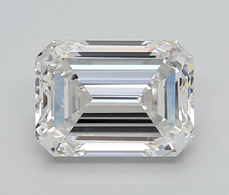 3.10 ct. emerald Lab Grown Diamond front image