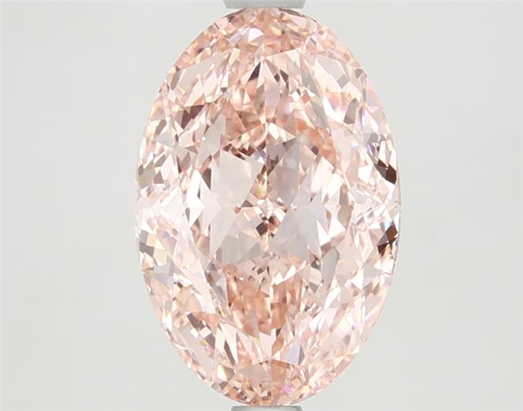 2.45 ct. oval Lab Grown Diamond front image