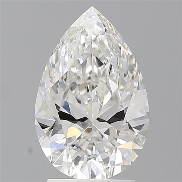 2.55 ct. pear Lab Grown Diamond front image