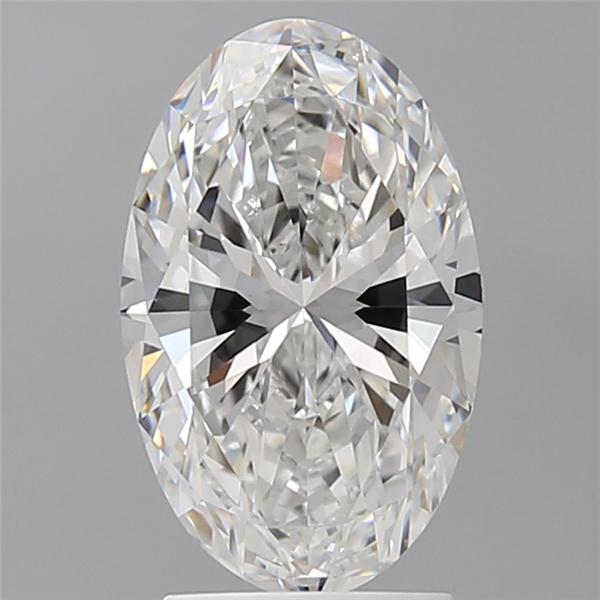 2.53 ct. oval Lab Grown Diamond front image