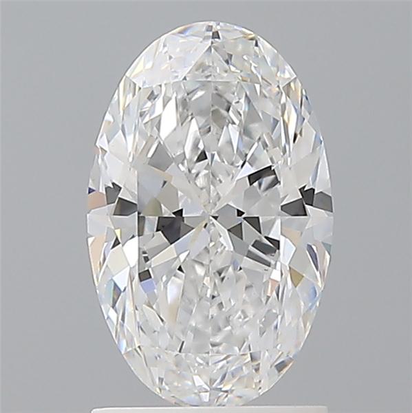 1.57 ct. oval Lab Grown Diamond front image