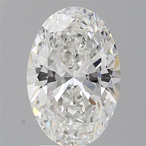2.60 ct. oval Lab Grown Diamond front image