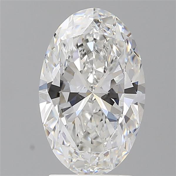 2.55 ct. oval Lab Grown Diamond front image