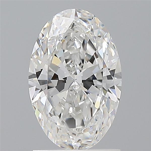 1.51 ct. oval Lab Grown Diamond front image