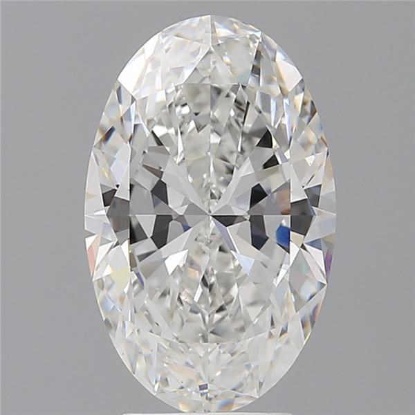 4.04 ct. oval Lab Grown Diamond front image