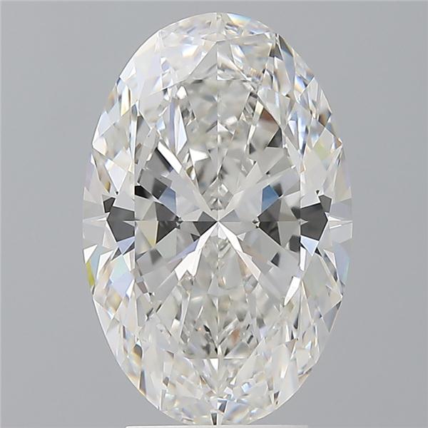 4.10 ct. oval Lab Grown Diamond front image