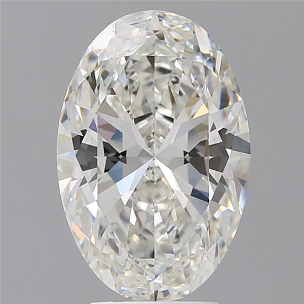 4.10 ct. oval Lab Grown Diamond front image