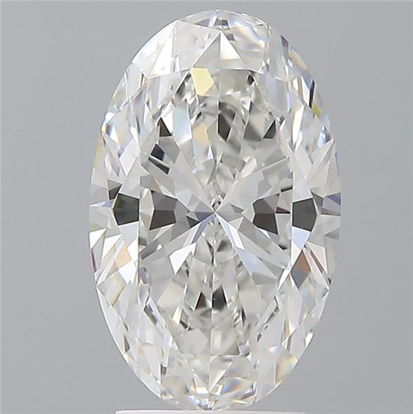 3.10 ct. oval Lab Grown Diamond front image