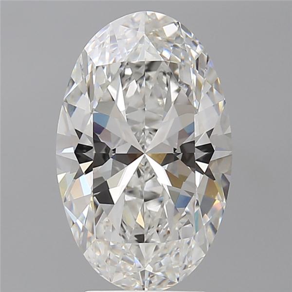 4.02 ct. oval Lab Grown Diamond front image