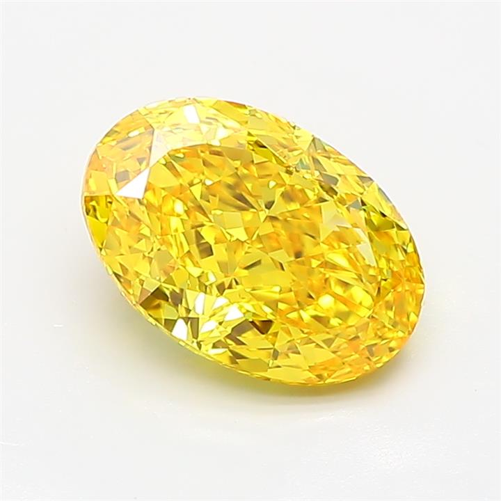 1.91 ct. oval Lab Grown Diamond front image