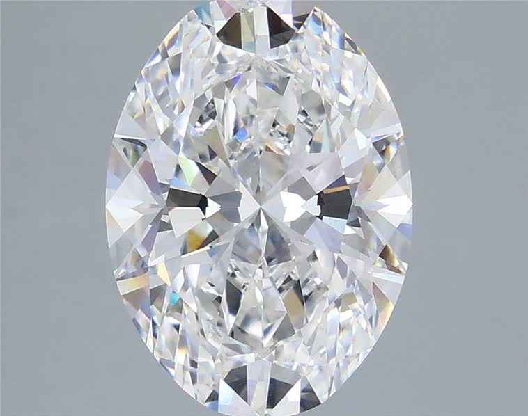 4.56 ct. oval Lab Grown Diamond front image