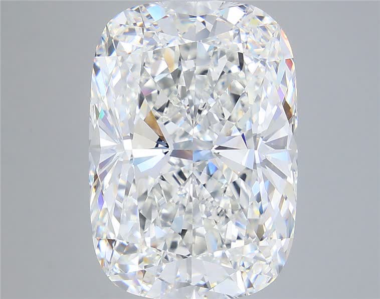 9.58 ct. cushion Lab Grown Diamond front image