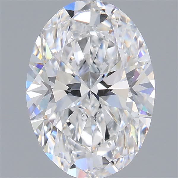 1.57 ct. oval Lab Grown Diamond front image