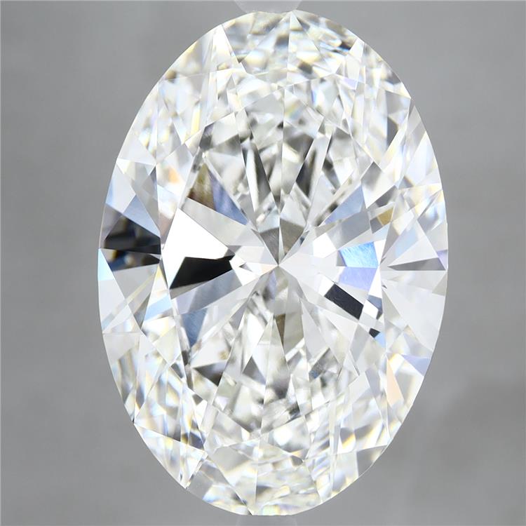 9.91 ct. oval Lab Grown Diamond front image