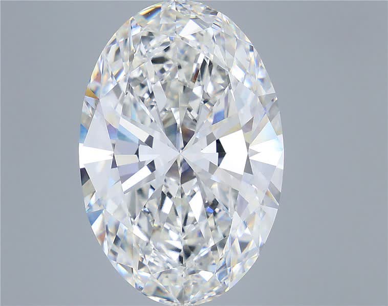 12.00 ct. oval Lab Grown Diamond front image