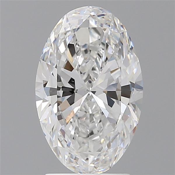 2.50 ct. oval Lab Grown Diamond front image