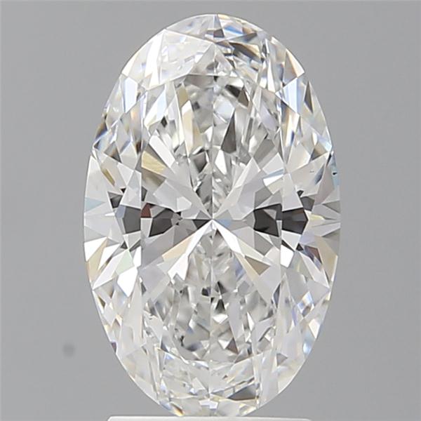 2.58 ct. oval Lab Grown Diamond front image