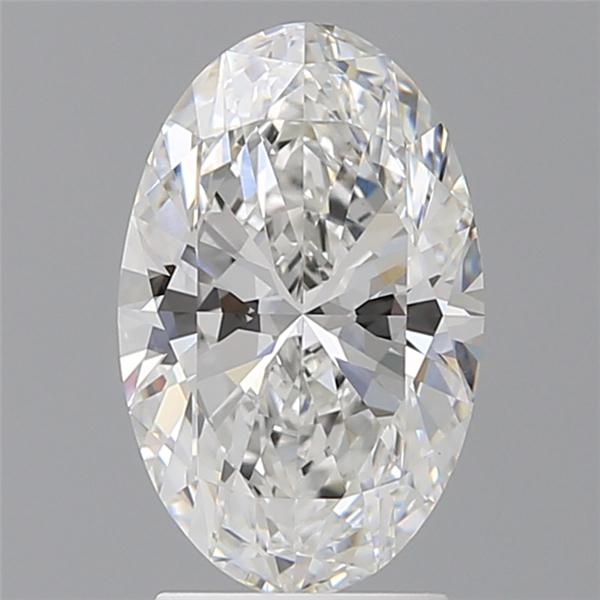 2.55 ct. oval Lab Grown Diamond front image