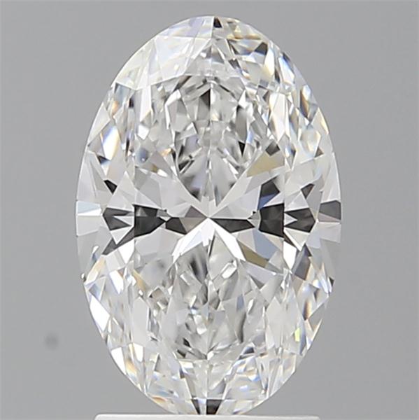 2.09 ct. oval Lab Grown Diamond front image