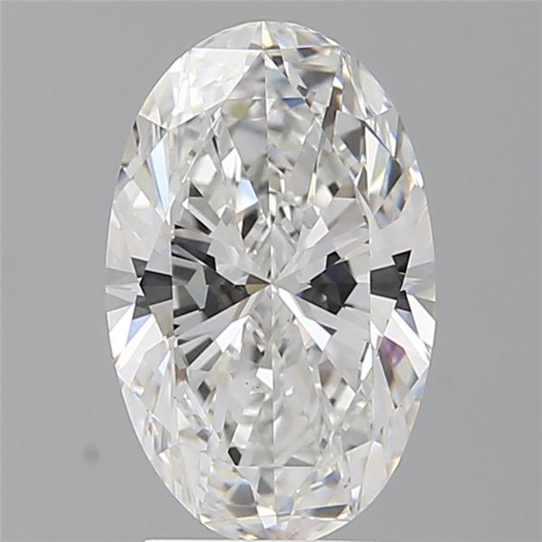 2.58 ct. oval Lab Grown Diamond front image