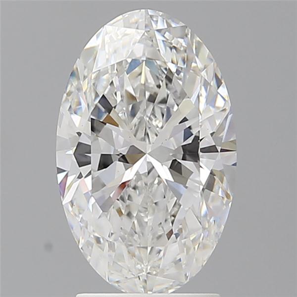 2.56 ct. oval Lab Grown Diamond front image