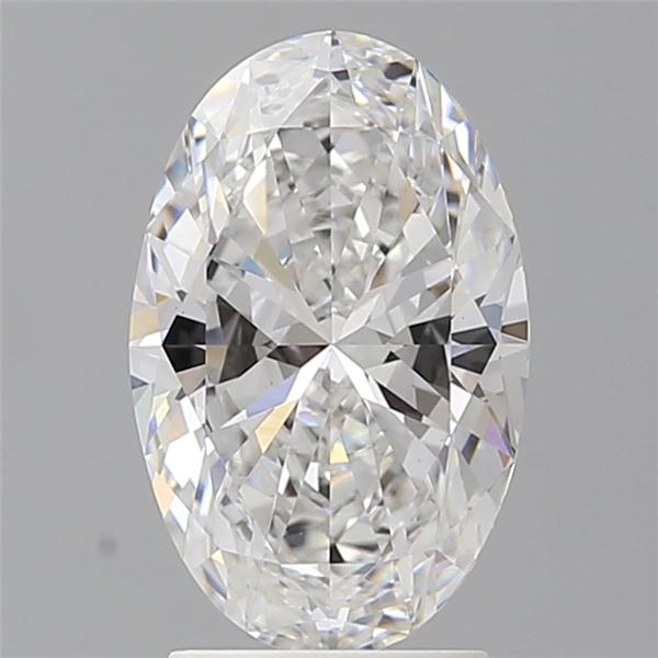 2.54 ct. oval Lab Grown Diamond front image