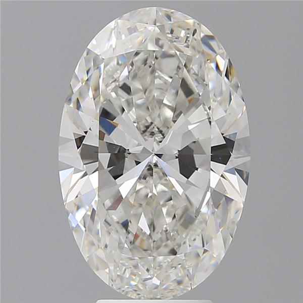 6.00 ct. oval Lab Grown Diamond front image