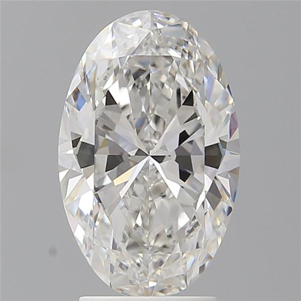 3.05 ct. oval Lab Grown Diamond front image