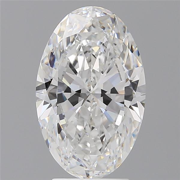 3.54 ct. oval Lab Grown Diamond front image