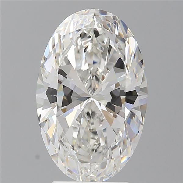 4.02 ct. oval Lab Grown Diamond front image