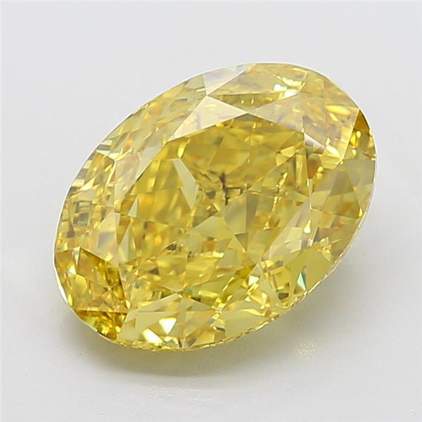 7.55 ct. oval Lab Grown Diamond front image
