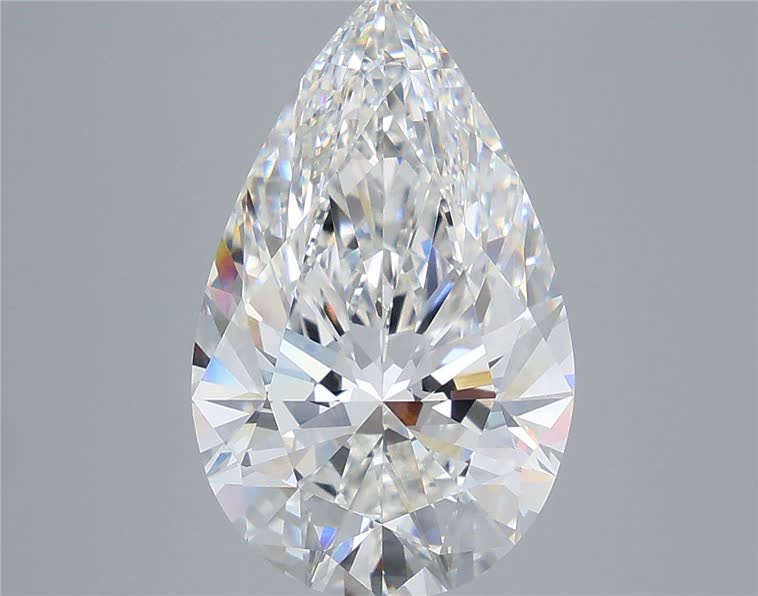 7.08 ct. pear Lab Grown Diamond front image