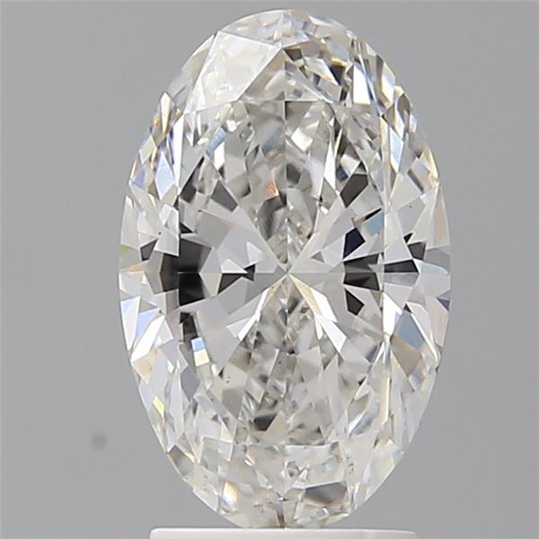 2.51 ct. oval Lab Grown Diamond front image
