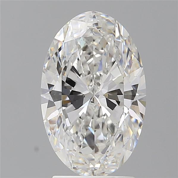 2.60 ct. oval Lab Grown Diamond front image