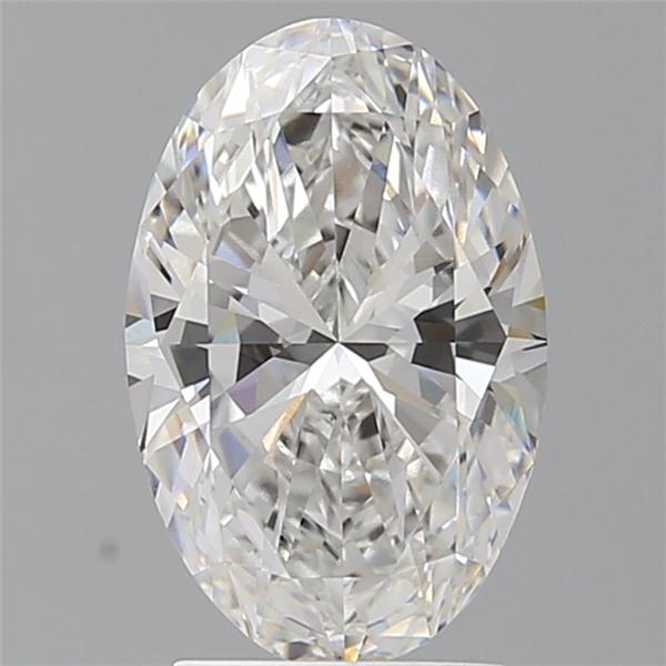 2.53 ct. oval Lab Grown Diamond front image