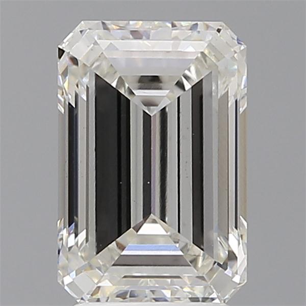 3.02 ct. emerald Lab Grown Diamond front image